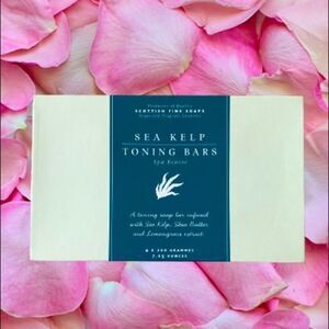 Scottish Fine Soaps Co SEA KELP  Toning Bars Luxuries 4 X 200 gm 7.05 oz